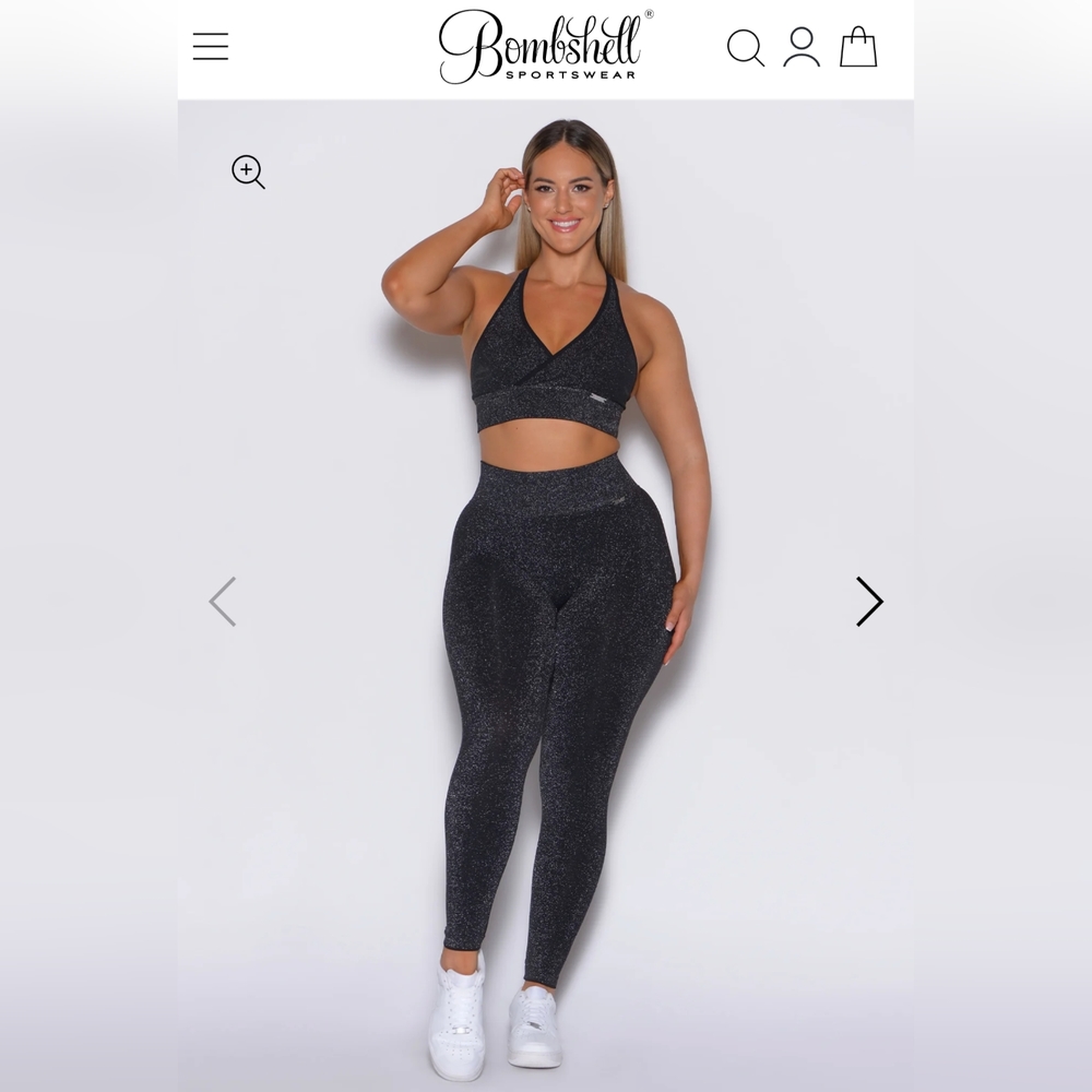 Bombshell sportswear Seamless shimmer leggings SOLD OUT MEDIUM